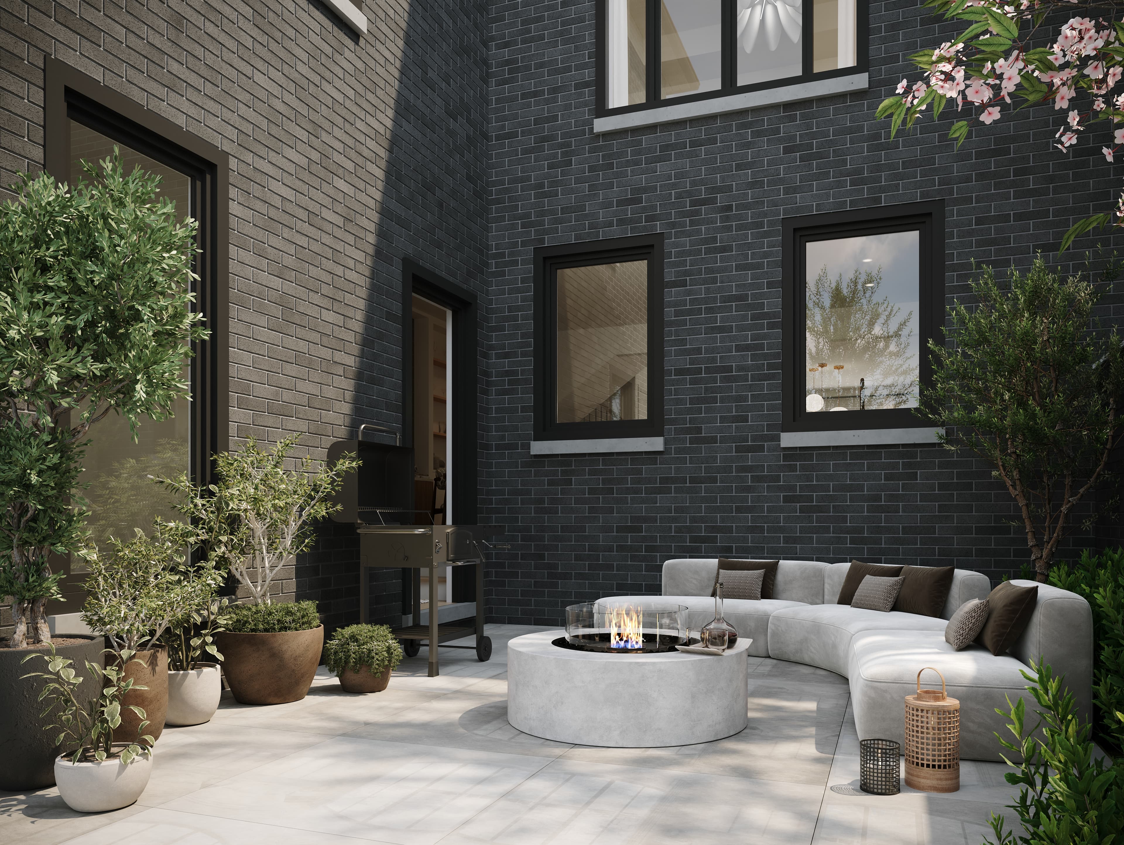 Award-winning Deco Homes outdoor living space — Ontario pre-construction